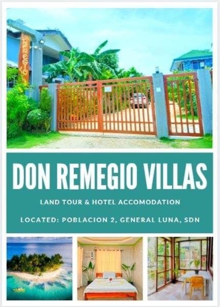 Don Remegio Villas Siargao General Luna  Exterior foto